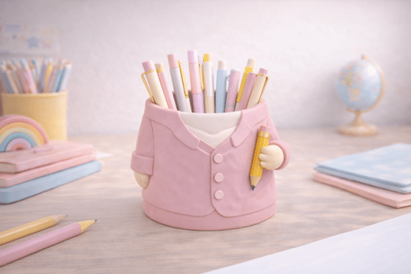 Create a Charming Classroom Desk Accessory with This STL File